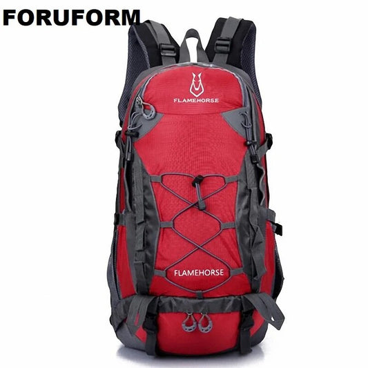 Waterproof Climbing Backpack Rucksack 50L Outdoor Sports Bag Travel Backpack Camping Hiking Backpack Women Bag For Men