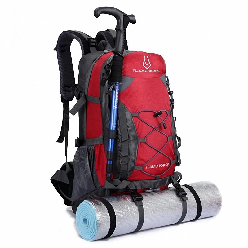 Waterproof Climbing Backpack Rucksack 50L Outdoor Sports Bag Travel Backpack Camping Hiking Backpack Women Bag For Men