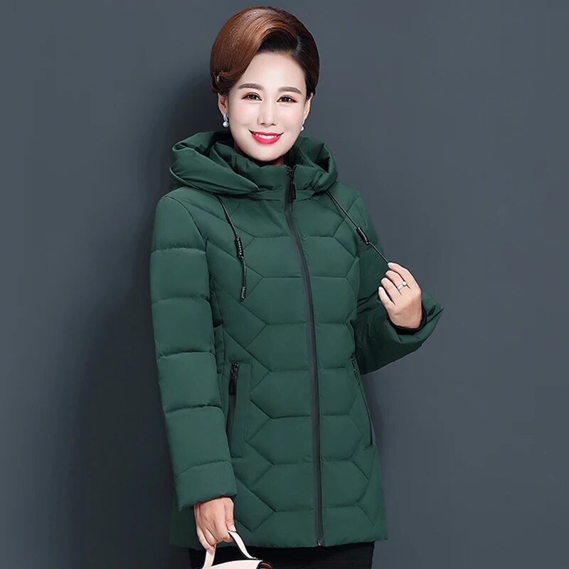 Winter Short Jacket Hooded Cotton Thick Casual Parkas High Quality