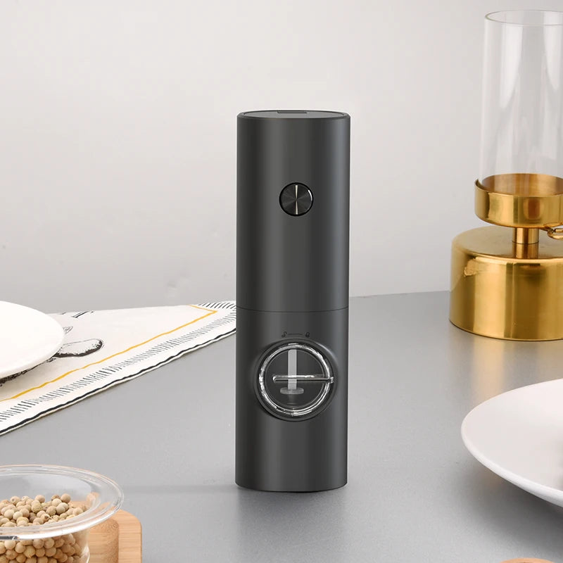 Electric Automatic Mill Pepper  and Salt  Grinder with LED Light Adjustable Coarseness Produced By Manufacturers Spice Grinder