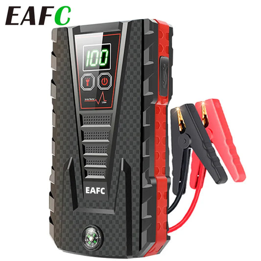 EAFC 22000mAh Car Jump Starter Power Bank 12V Portable Car Battery Booster Charger Booster Emergency Start Device Lighting