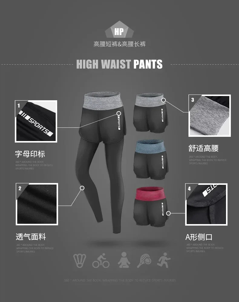 Sports Set Women's Gym Running Casual Outfit