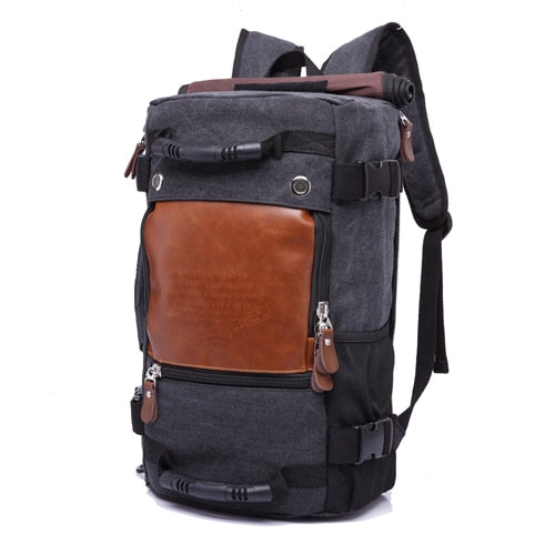 GUSRIL Stylish Travel Large Capacity 14" Laptop Backpack Male