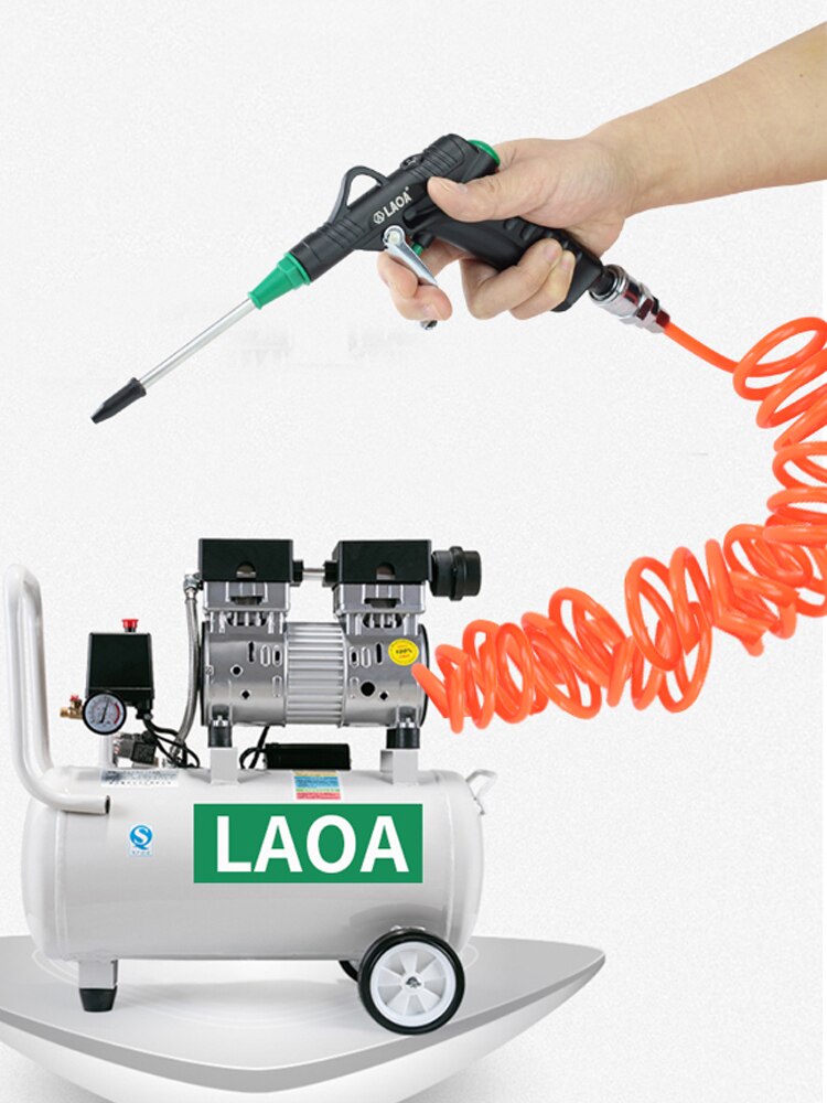 LAOA High Pressure Aluminum Alloy Blow Gun Air Gun Jet Gun Professional Cleaning Tools Dust Blow Gun