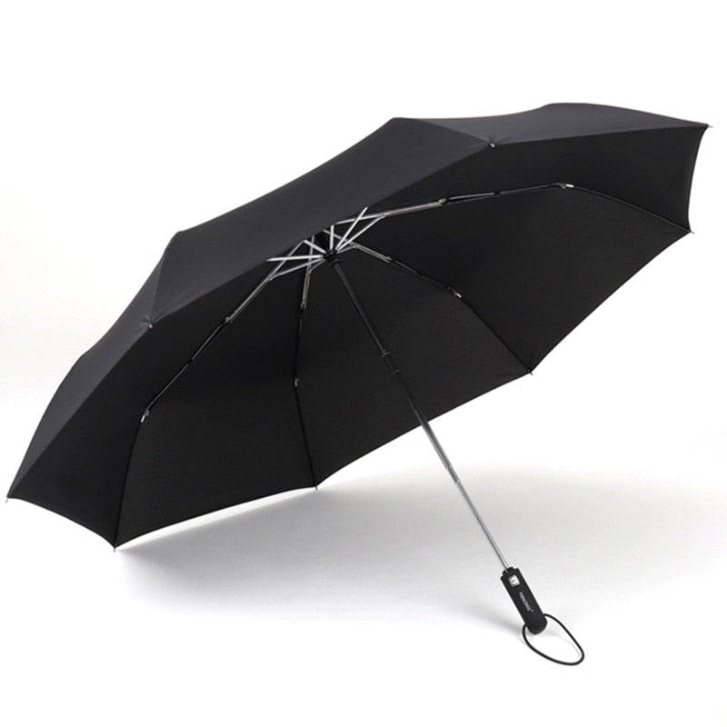 Parachase Large Rain Umbrella for Men 120cm Big Folding Automatic Umbrellas Windproof 8K Outdoor Parasol Umbrella Corporation