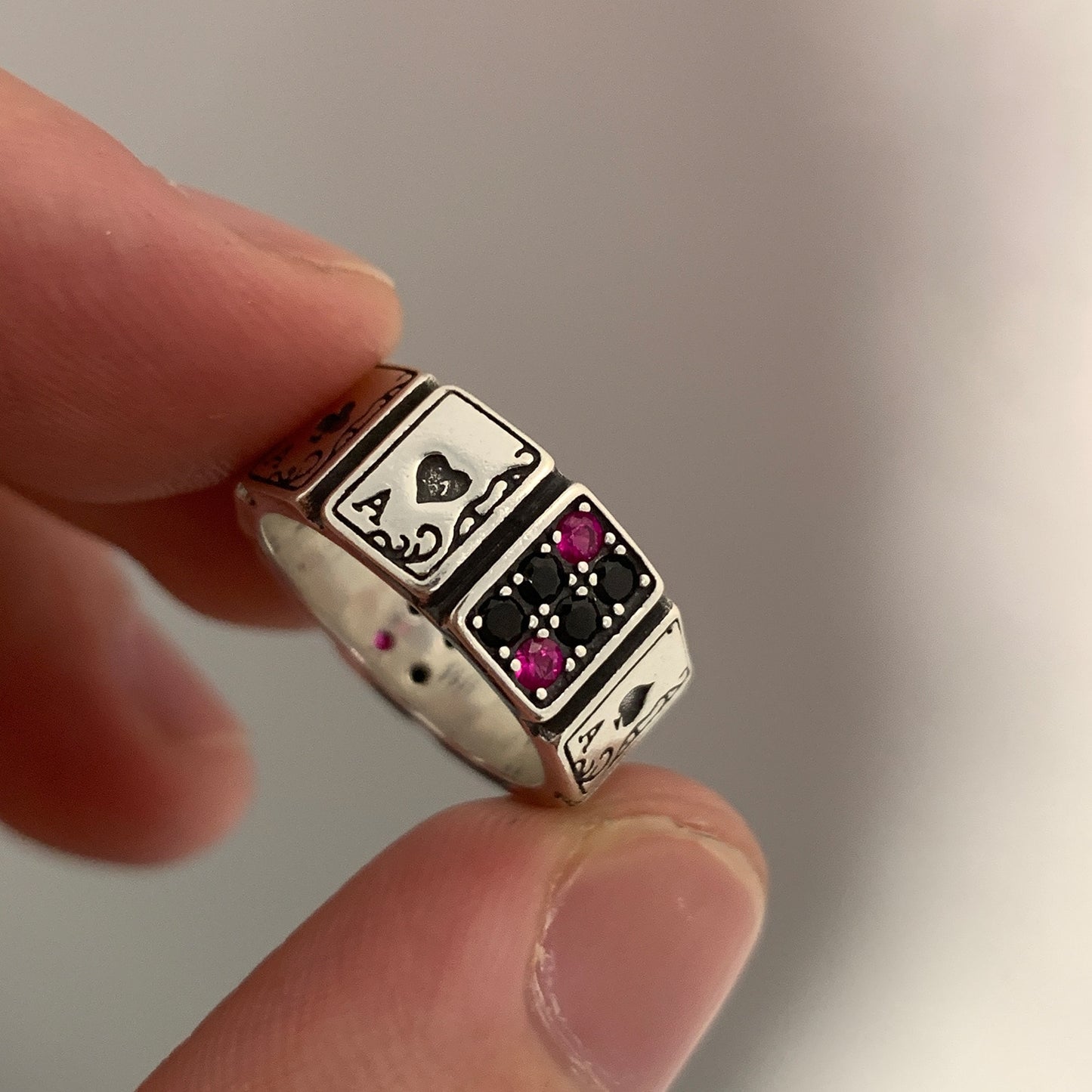 Playing Cards Ring for Women